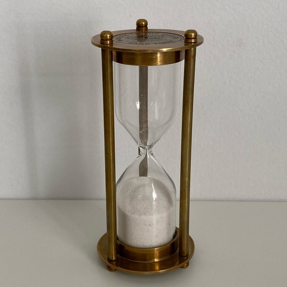 Other - Small brass sand timer